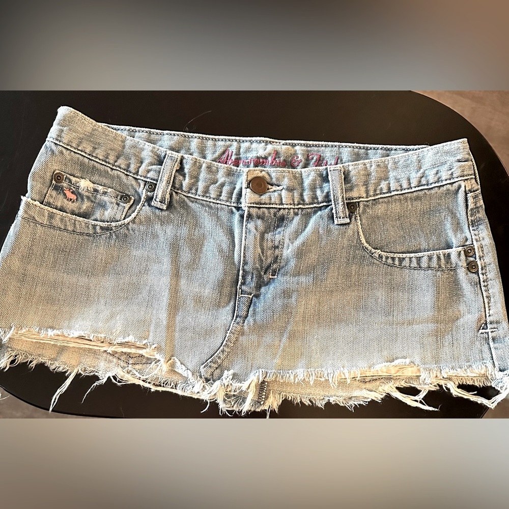 Abercrombie & Fitch Jean Mini Skirt